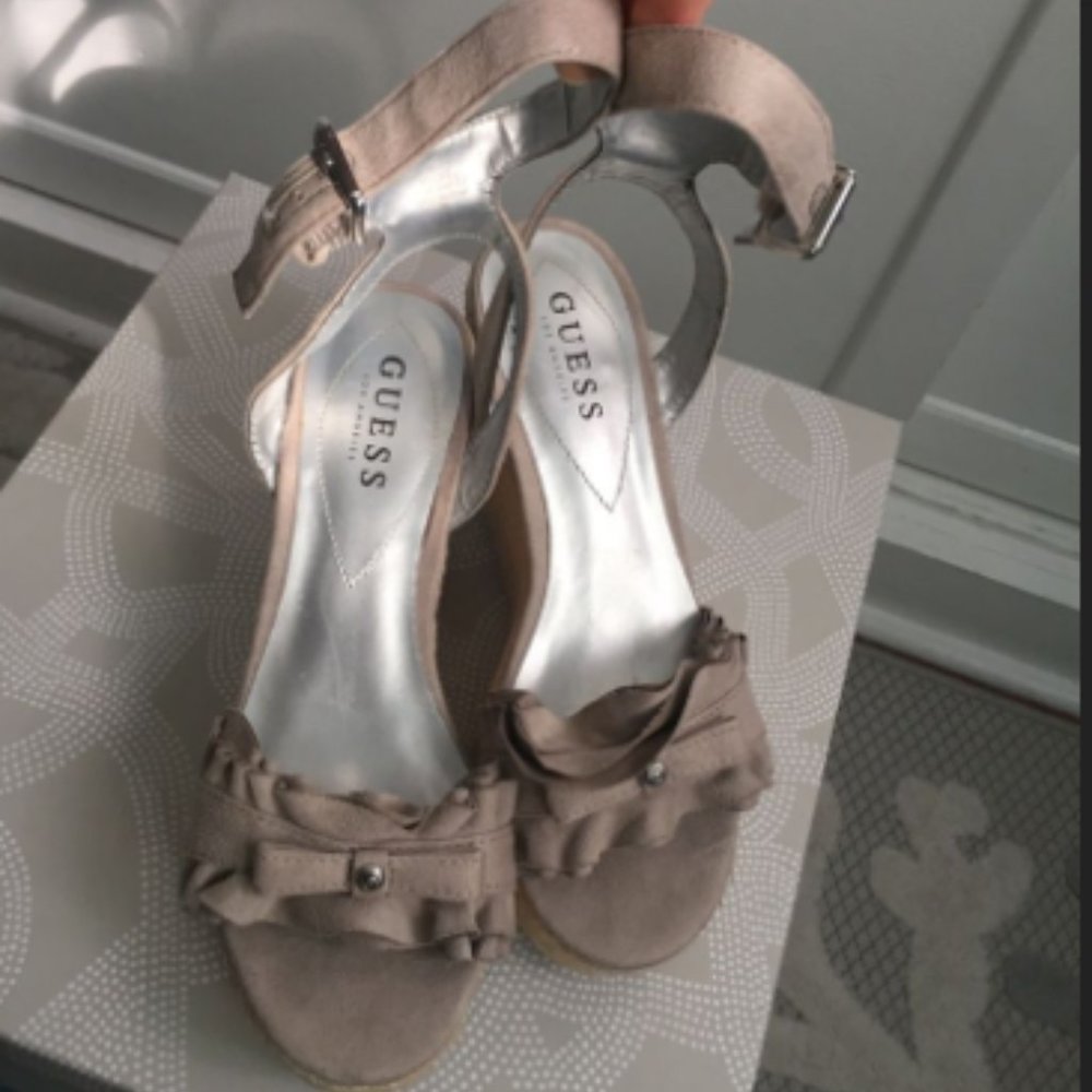 Guess platform sandals for women